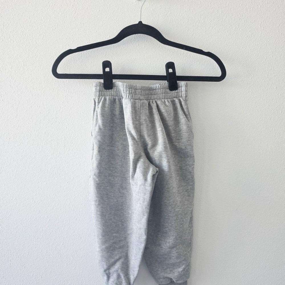 Boy's Nike Heather Grey Sweat Pants - Picture 4 of 5